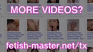 Japanese Asian Tongue Spit Face Nose Licking Sucking Kissing Handjob Fetish - More at fetish-master&period;net